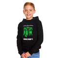 Imagen del producto Minecraft - Sudadera con capucha para niños Creeper negra