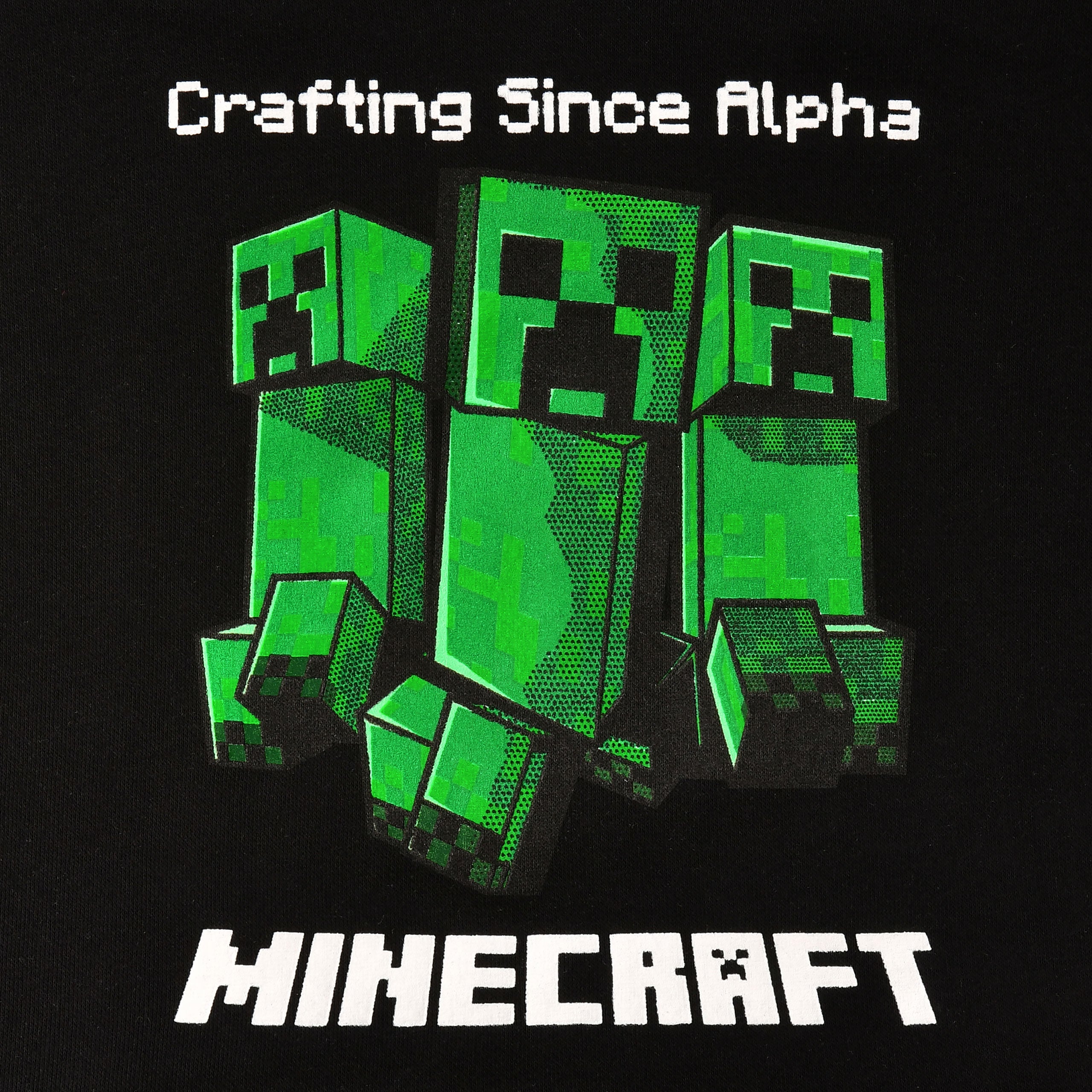 Imagen del producto Minecraft - Sudadera con capucha para niños Creeper negra