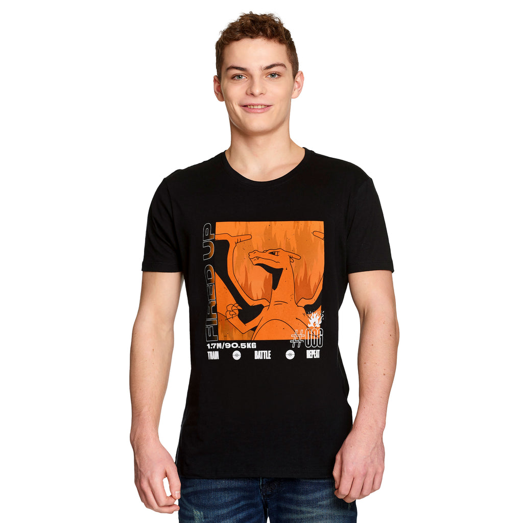 Product image Pokemon - Charizard Poster T-Shirt Black