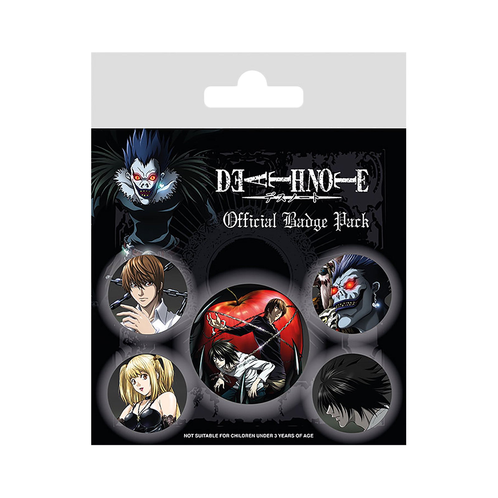 Product image Death Note - Characters Button 5-set