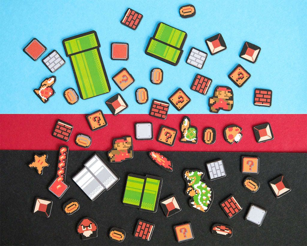Imagen del producto Super Mario - Cuaderno A5 de construcción de niveles