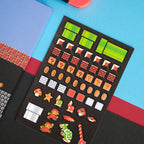 Imagen del producto Super Mario - Cuaderno A5 de construcción de niveles