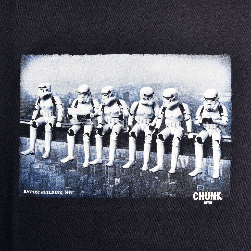 Imagen del producto Camiseta Empire Building para fans de Star Wars azul