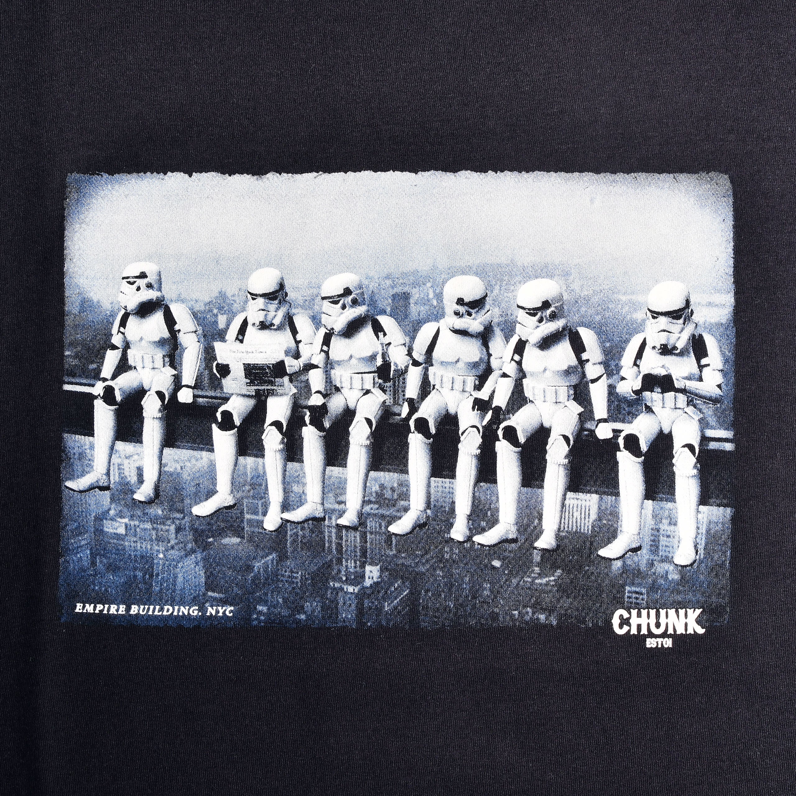Imagen del producto Camiseta Empire Building para fans de Star Wars azul