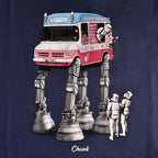 Imagen del producto Camiseta de helado andante para fans de Star Wars azul