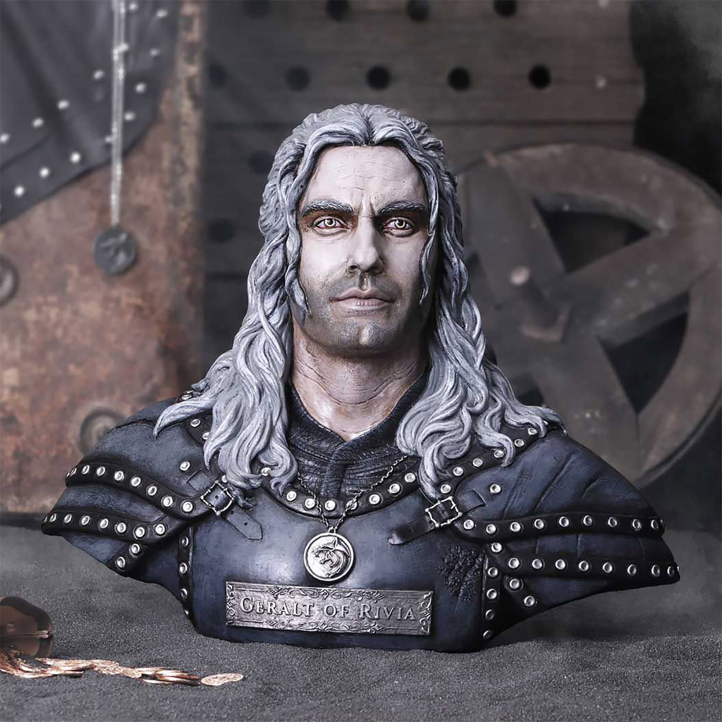 Imagen del producto Brujo - Busto de Geralt de Rivia