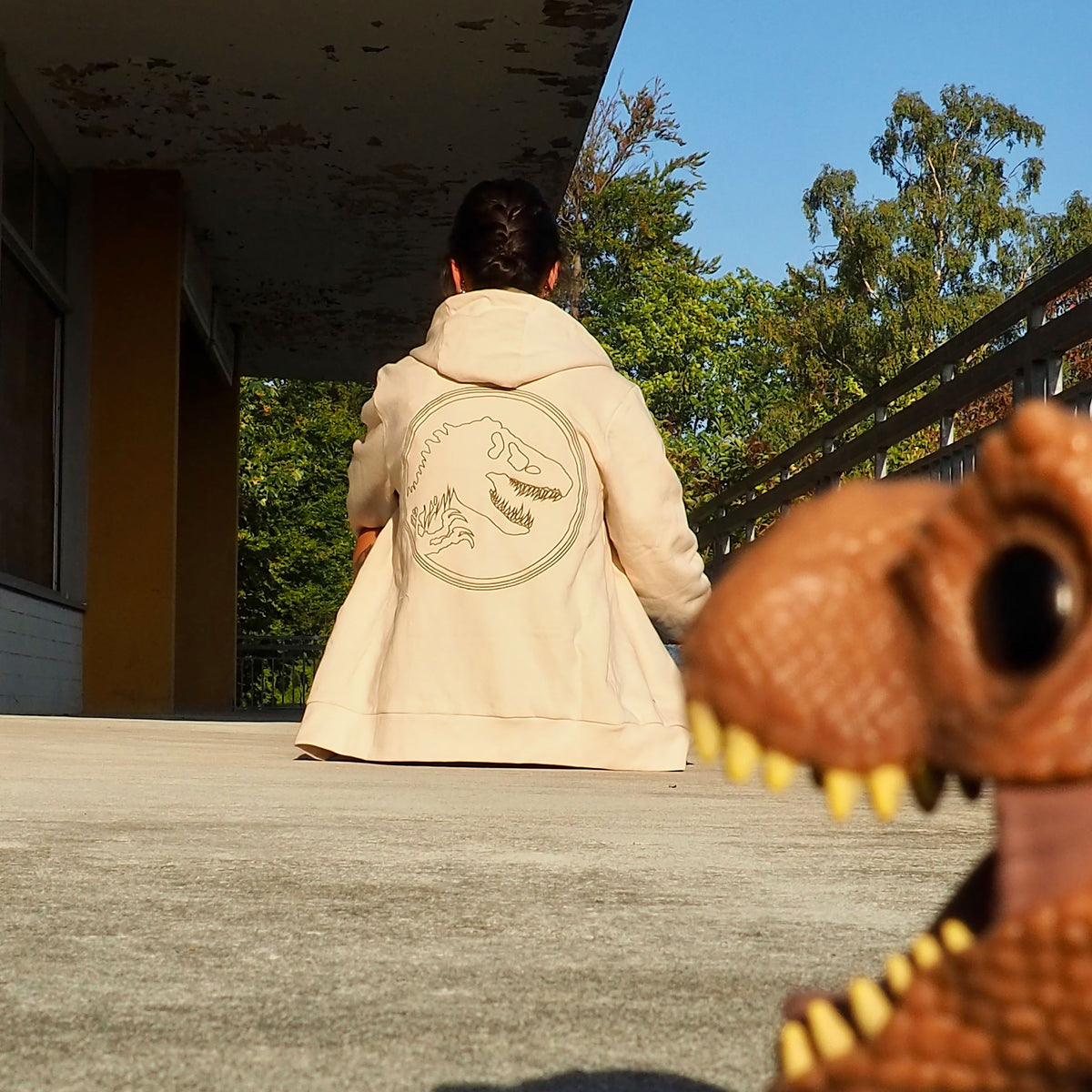 Imagen del producto Jurassic Park - Isla Nublar 93 Chaqueta con capucha de gira