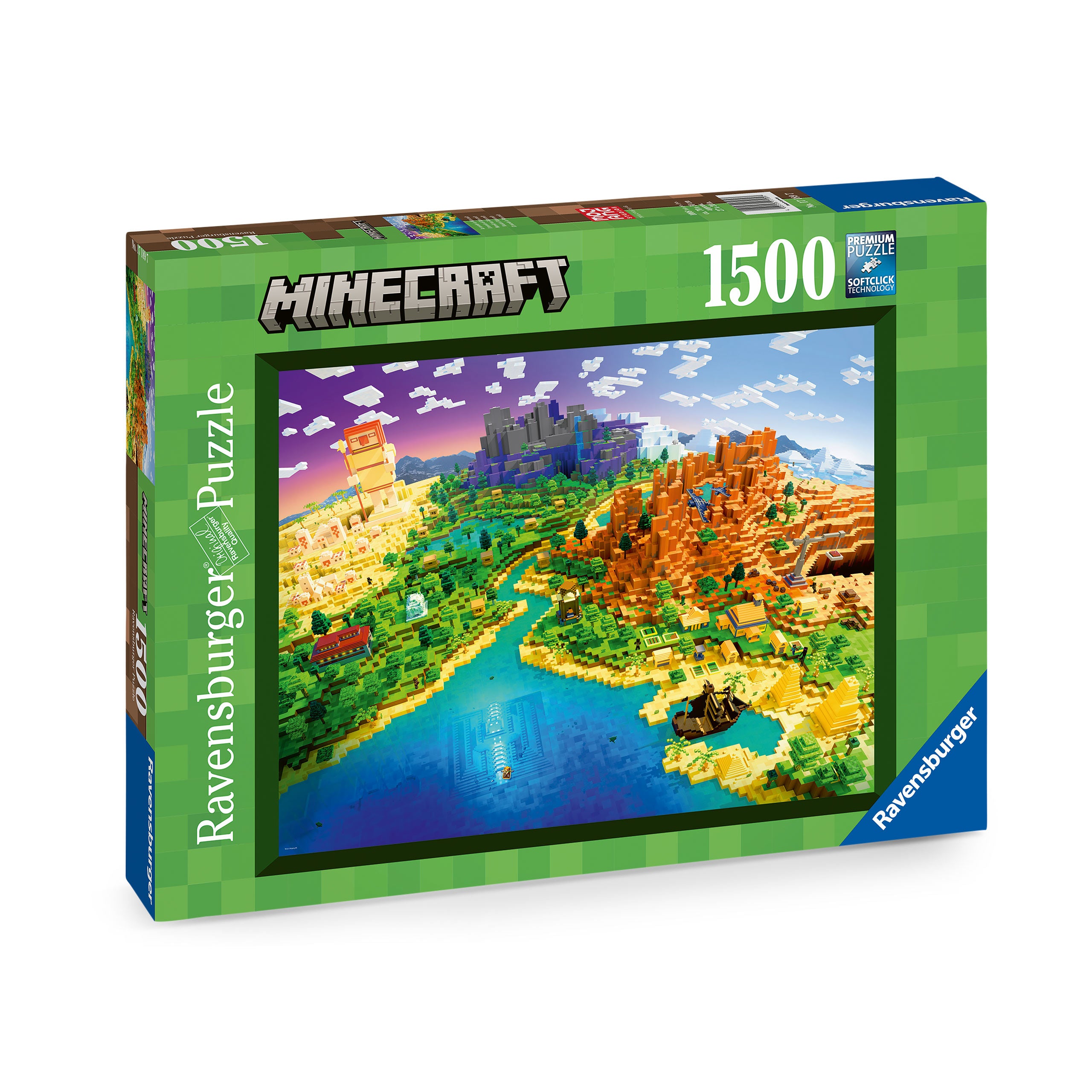 Imagen del producto Minecraft - Puzzle del Mundo de Minecraft