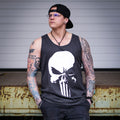 Imagen del producto Punisher - Camiseta sin mangas Skull gris