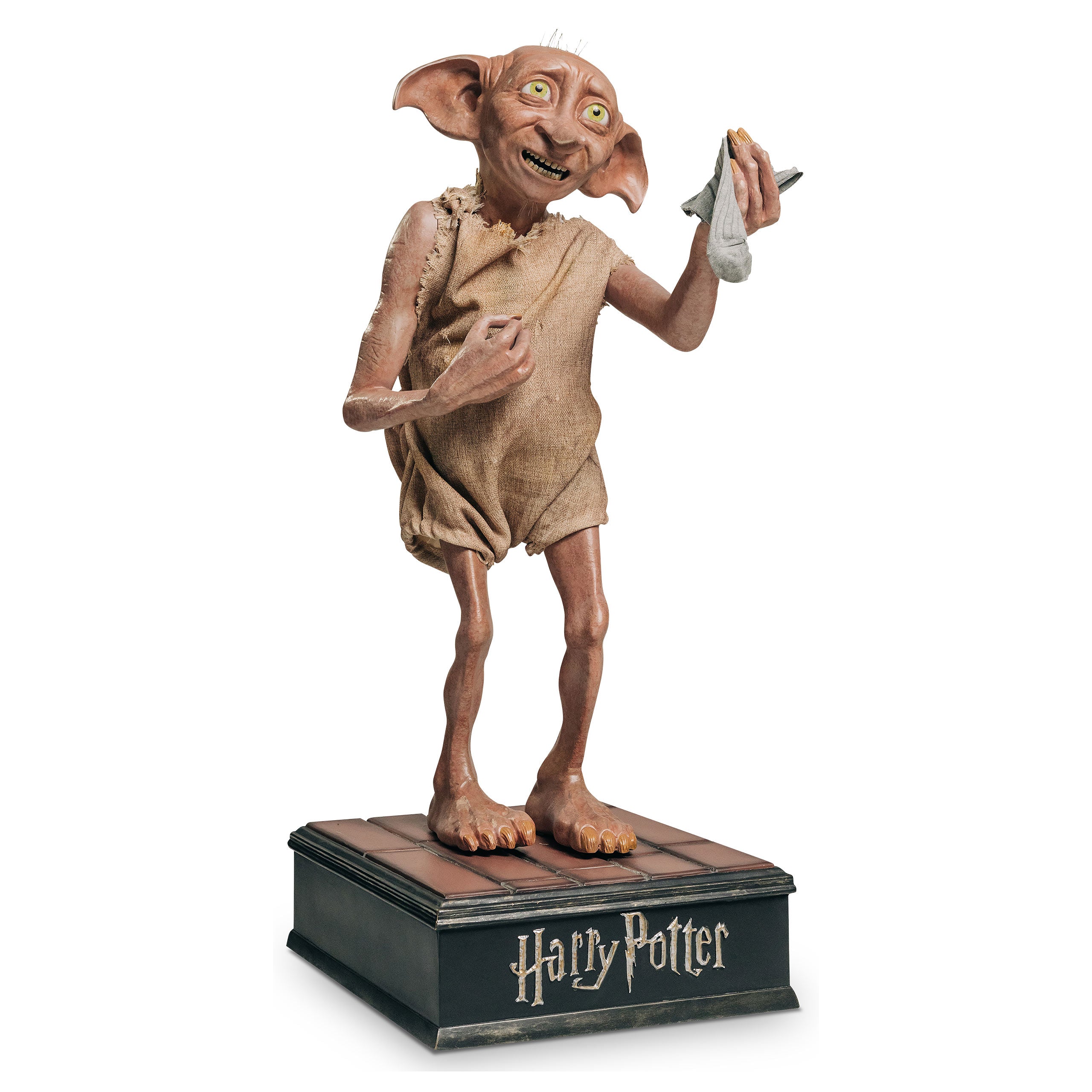 Imagen del producto Dobby con Calcetín Estatua a Tamaño Real Versión 3 - Harry Potter