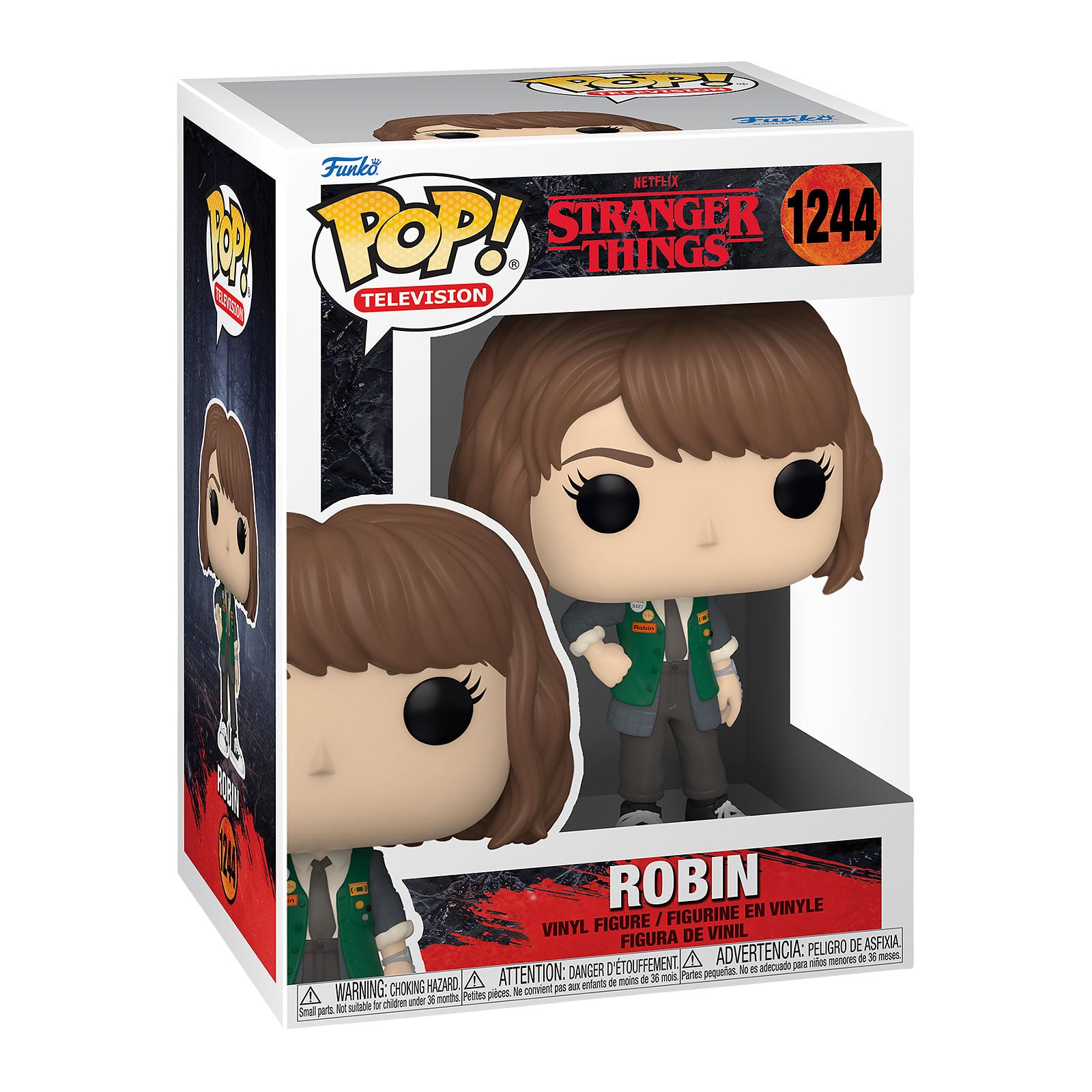 Imagen del producto Figura Funko Pop de Robin Buckley Temporada 4 - Stranger Things