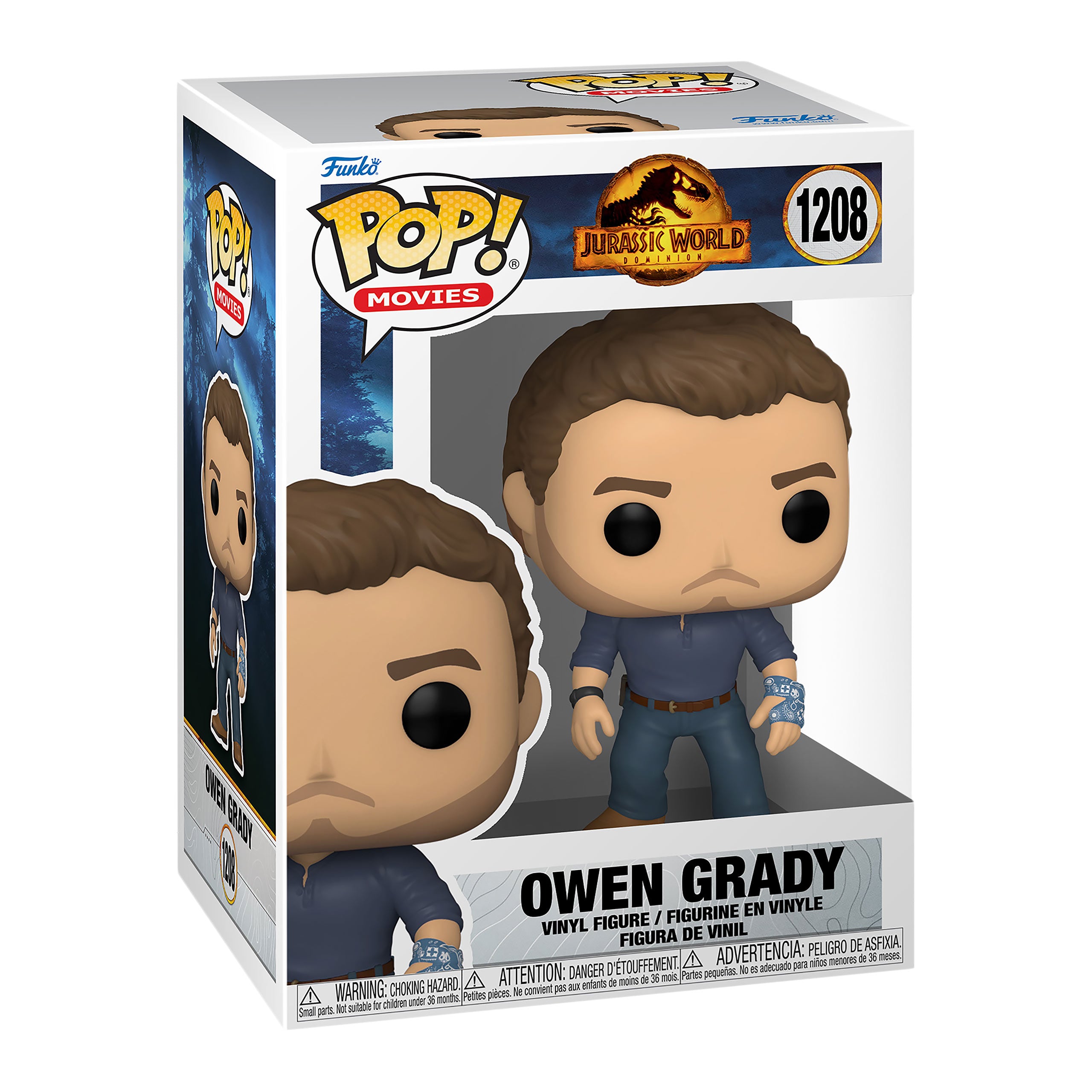 Imagen del producto Jurassic World - Figura Funko Pop de Owen Grady