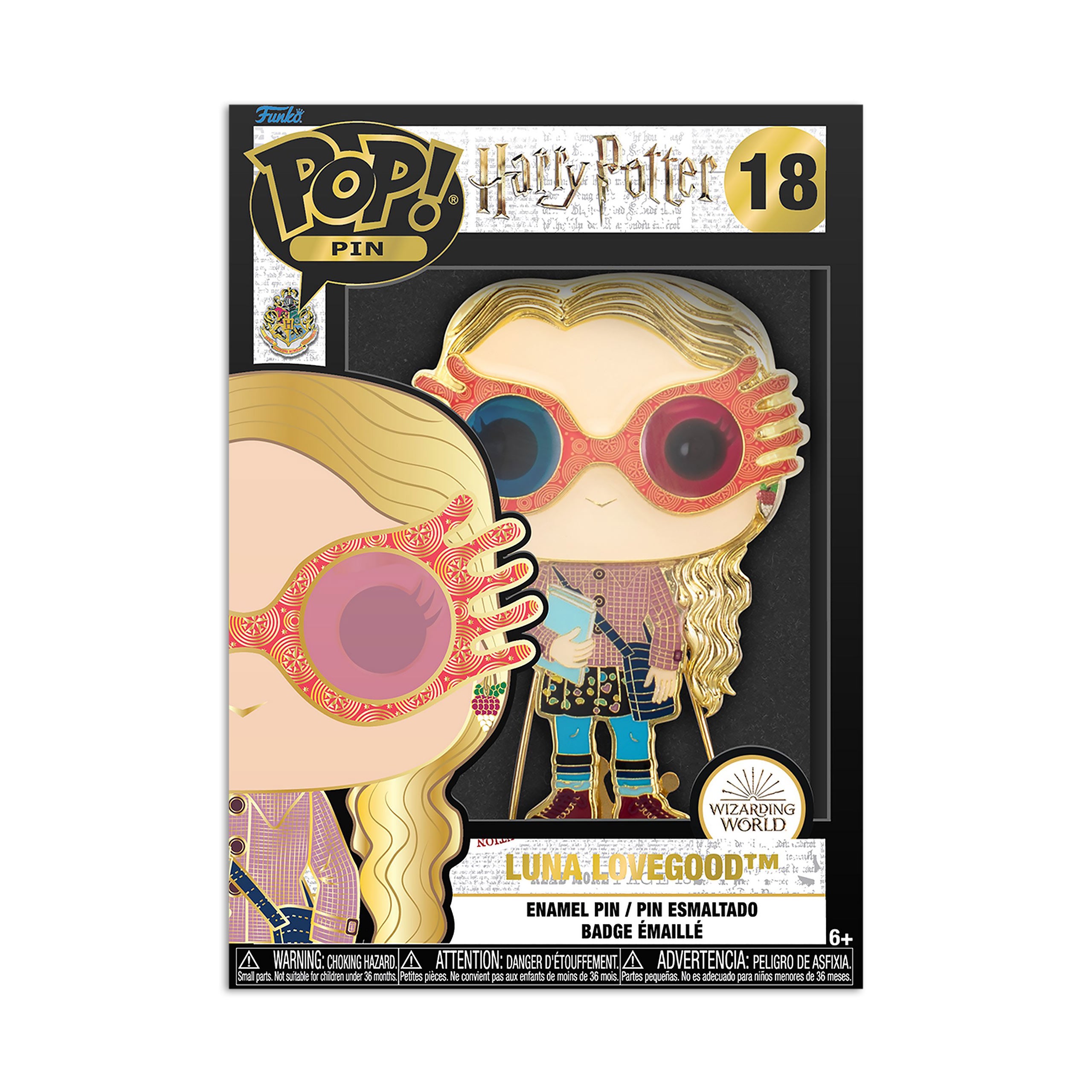 Imagen del producto Harry Potter - Luna Lovegood Funko Pop Pin 10 cm