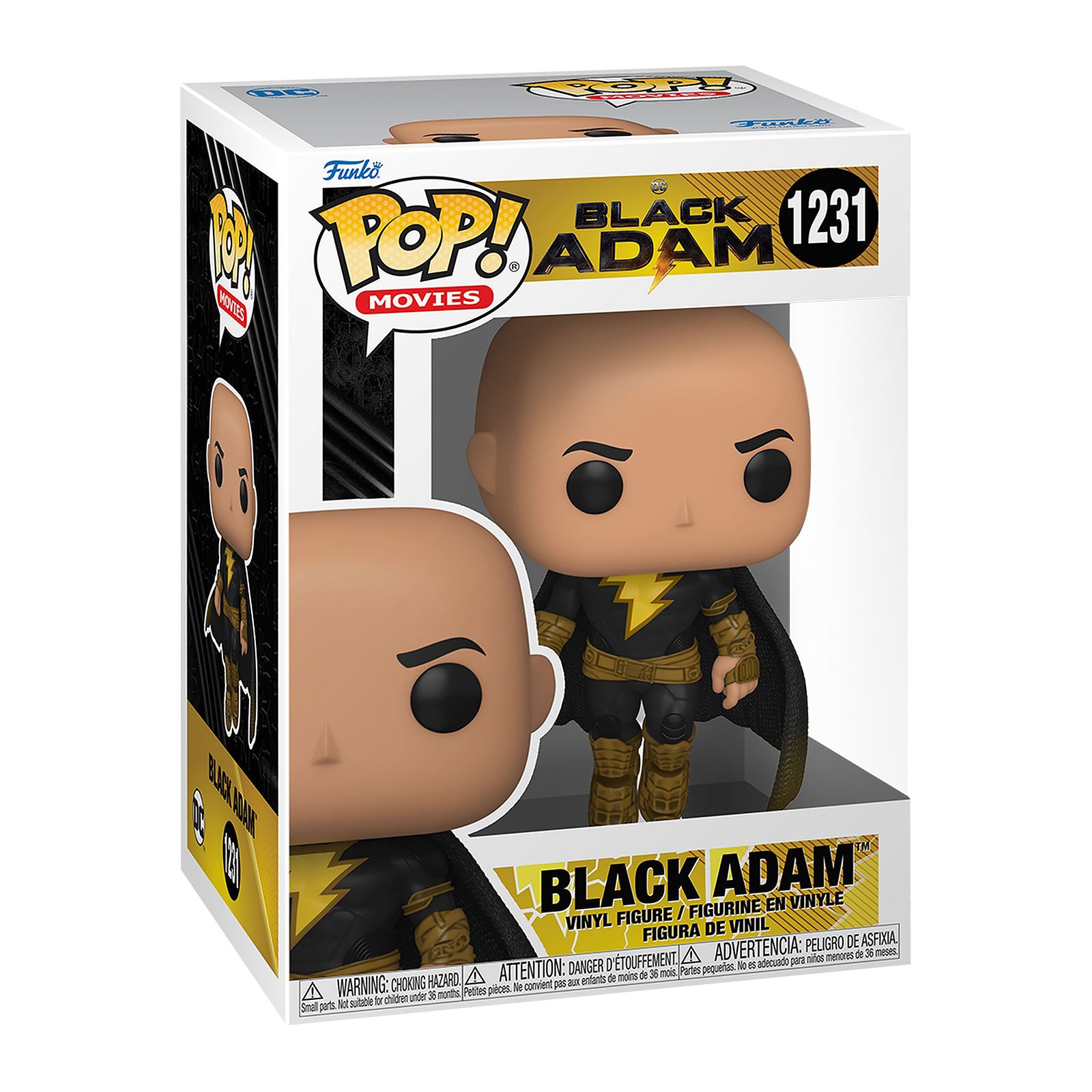 Imagen del producto Figura Funko Pop de Black Adam con capa