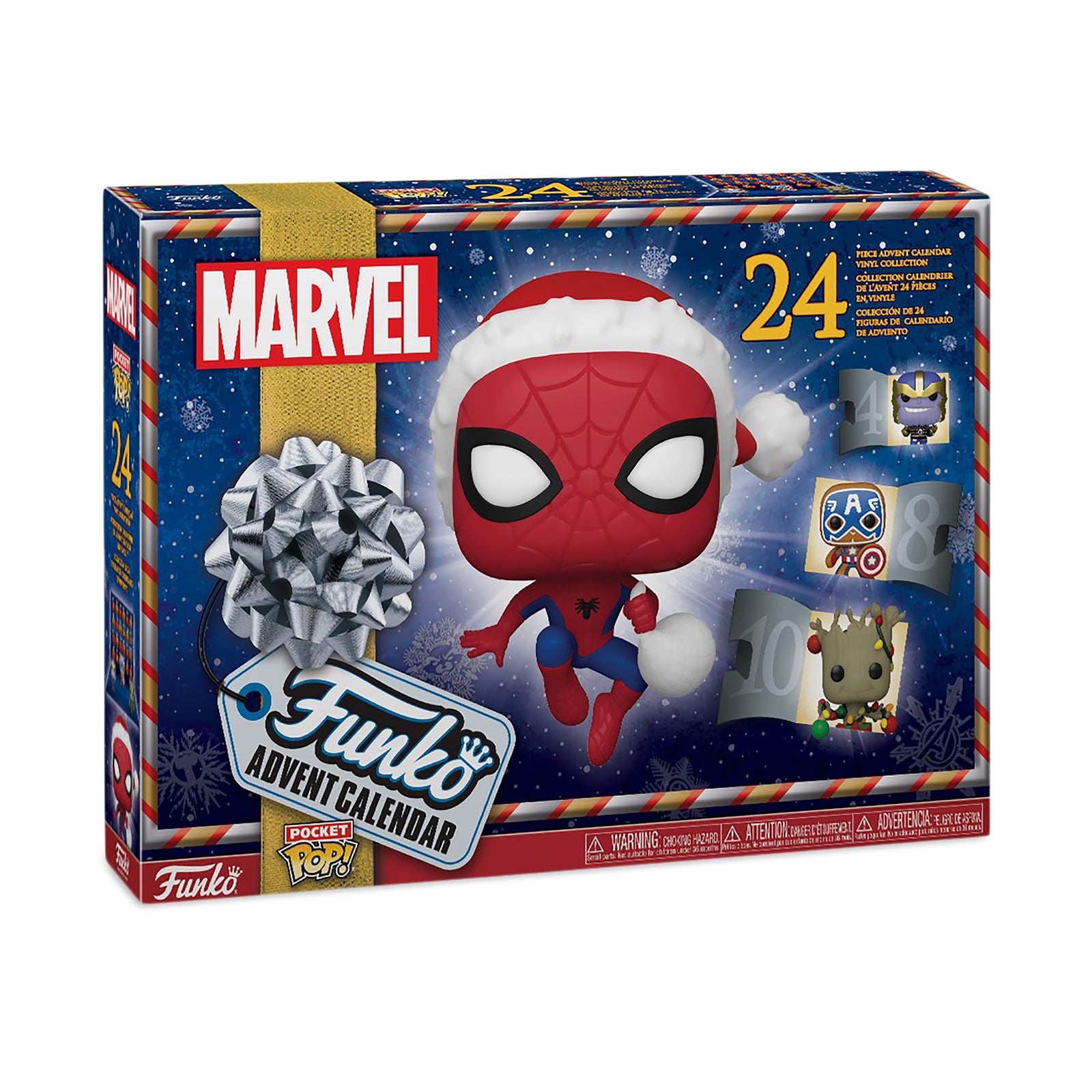 Imagen del producto Marvel - Calendario de Adviento Funko Pop Holiday