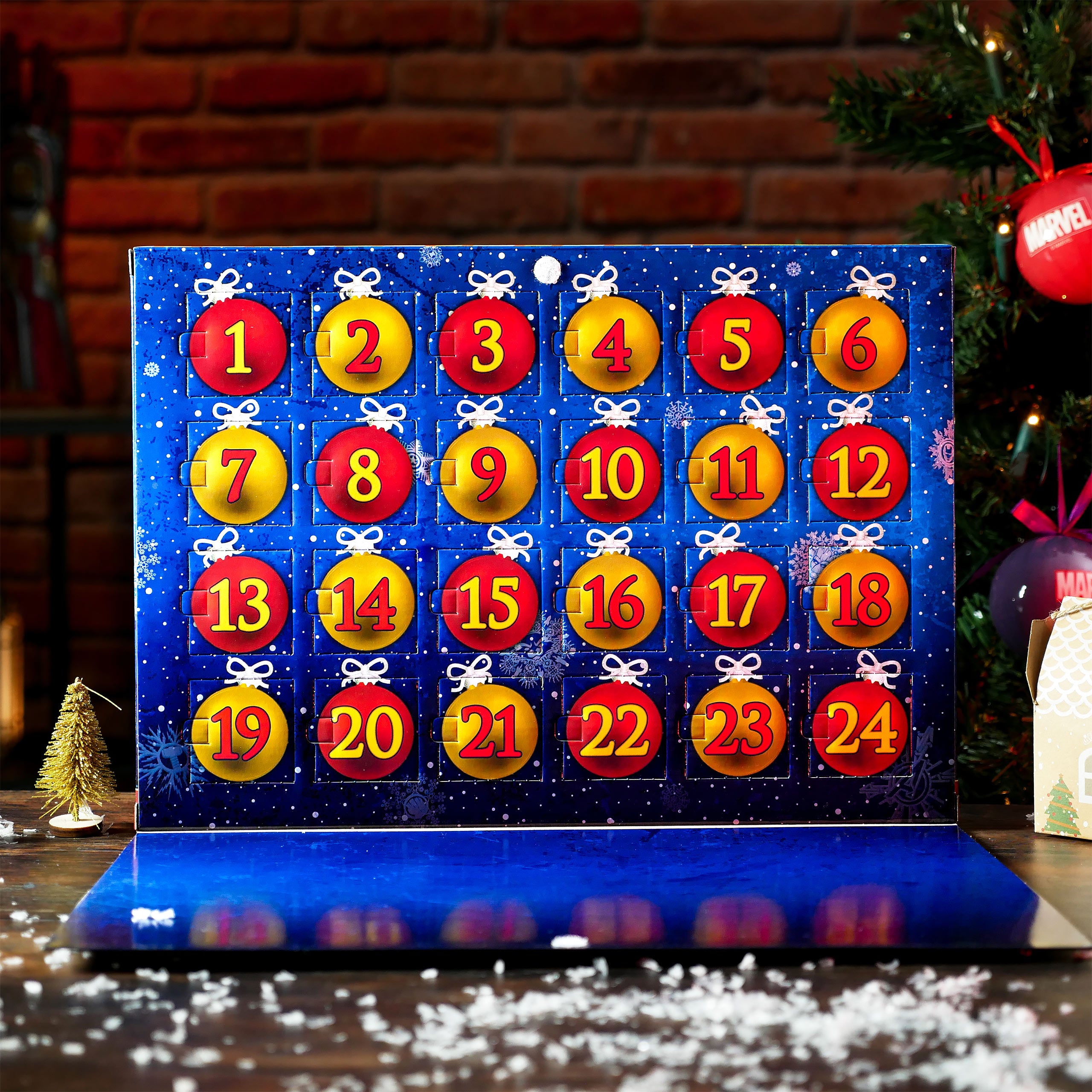 Imagen del producto Marvel - Calendario de Adviento Funko Pop Holiday