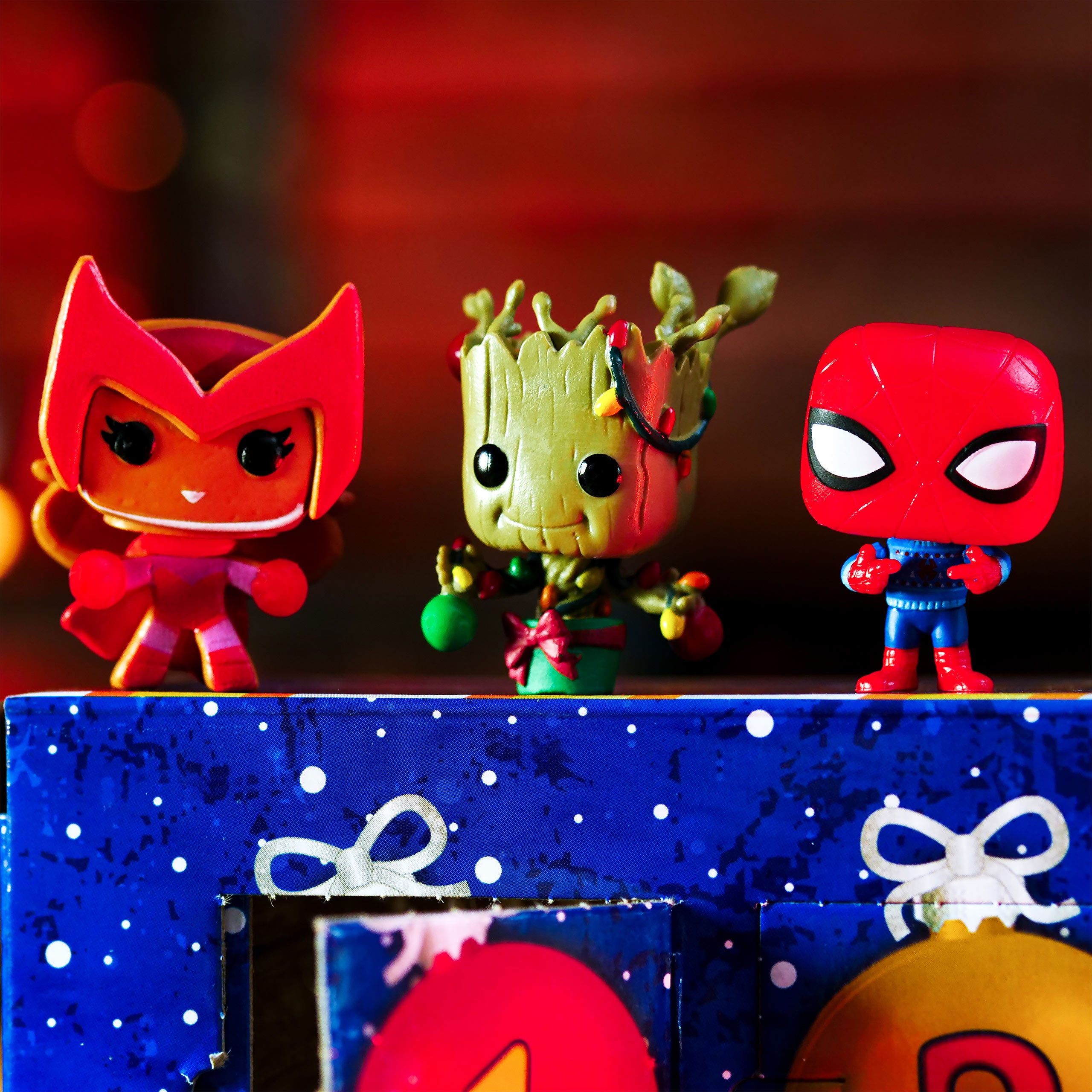 Imagen del producto Marvel - Calendario de Adviento Funko Pop Holiday
