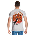 Imagen del producto Naruto - Camiseta Kyūbi gris