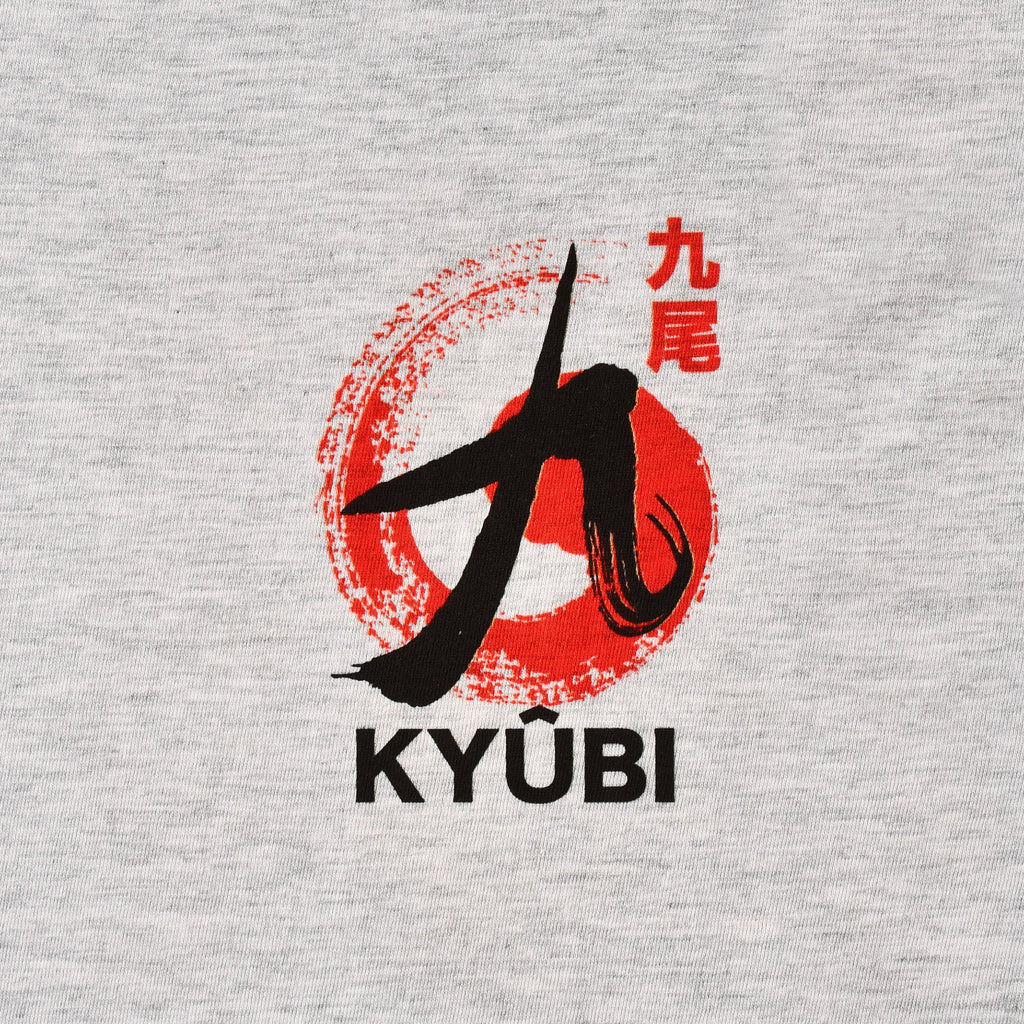 Imagen del producto Naruto - Camiseta Kyūbi gris