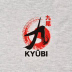 Imagen del producto Naruto - Camiseta Kyūbi gris