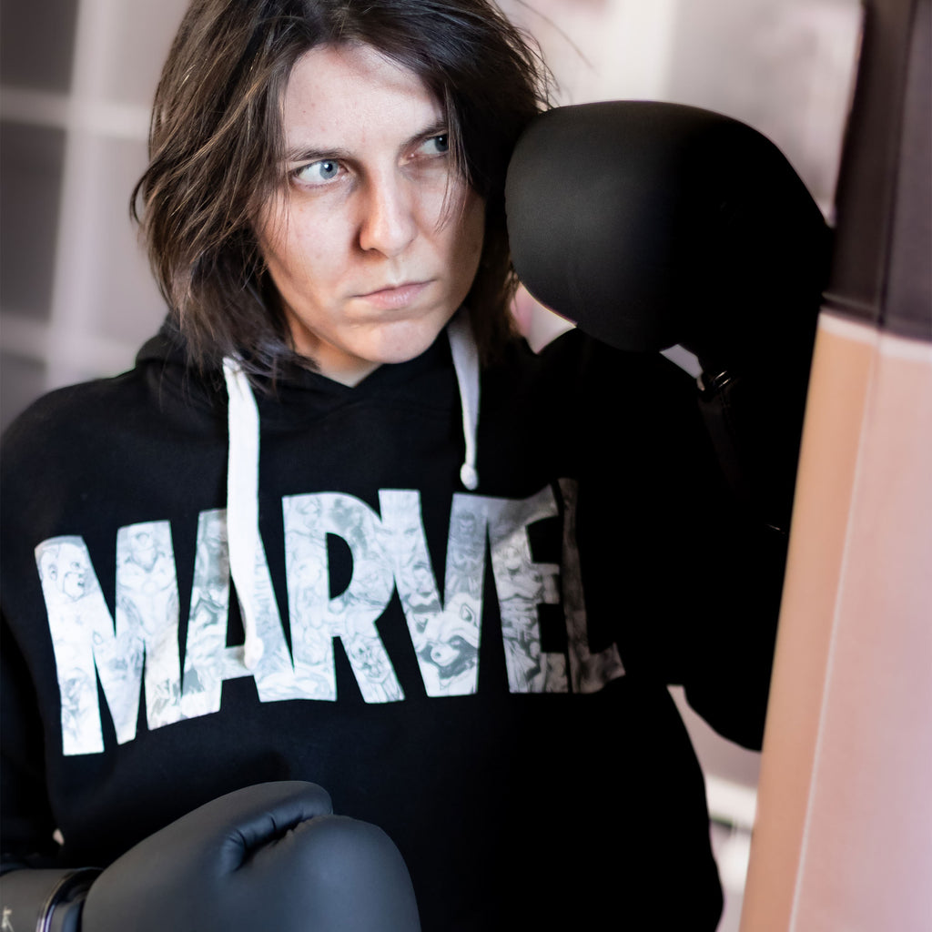 Product image Marvel - Comic Logo Hoodie Black