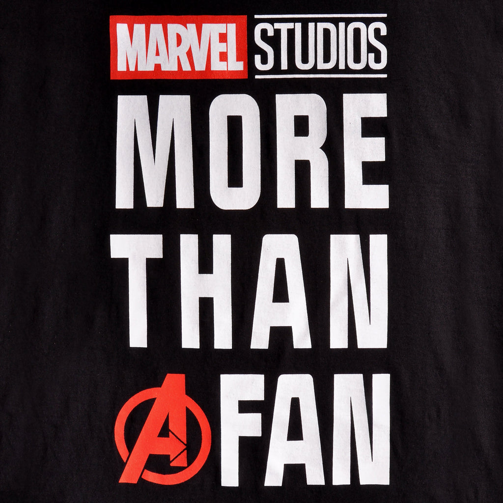 Imagen del producto Marvel - More Than A Fan Camiseta negra