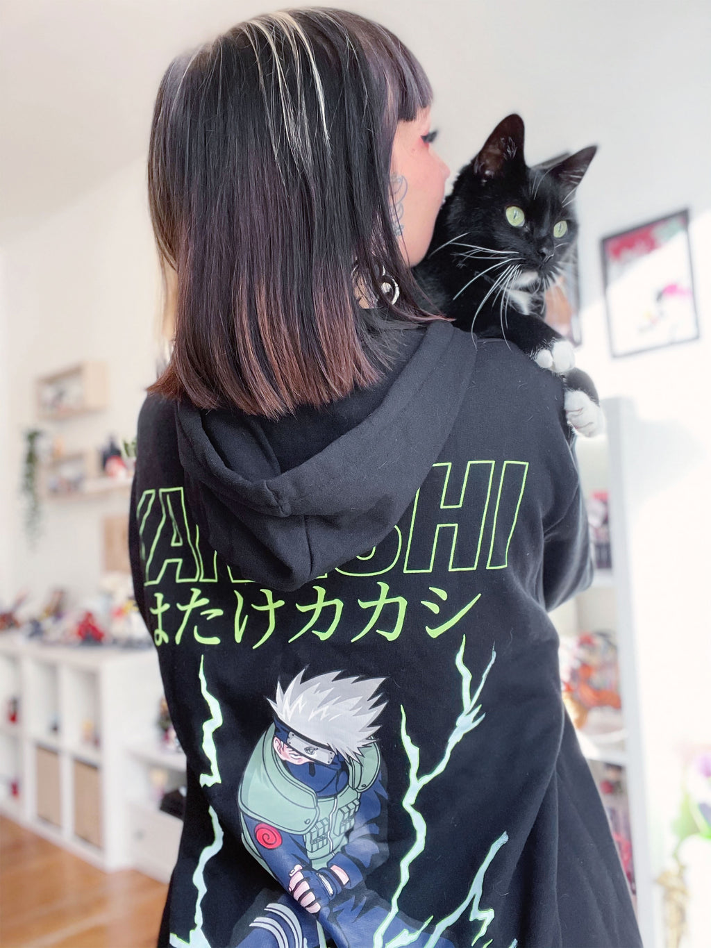 Product image Naruto - Kakashi Raikiri Hoodie Black