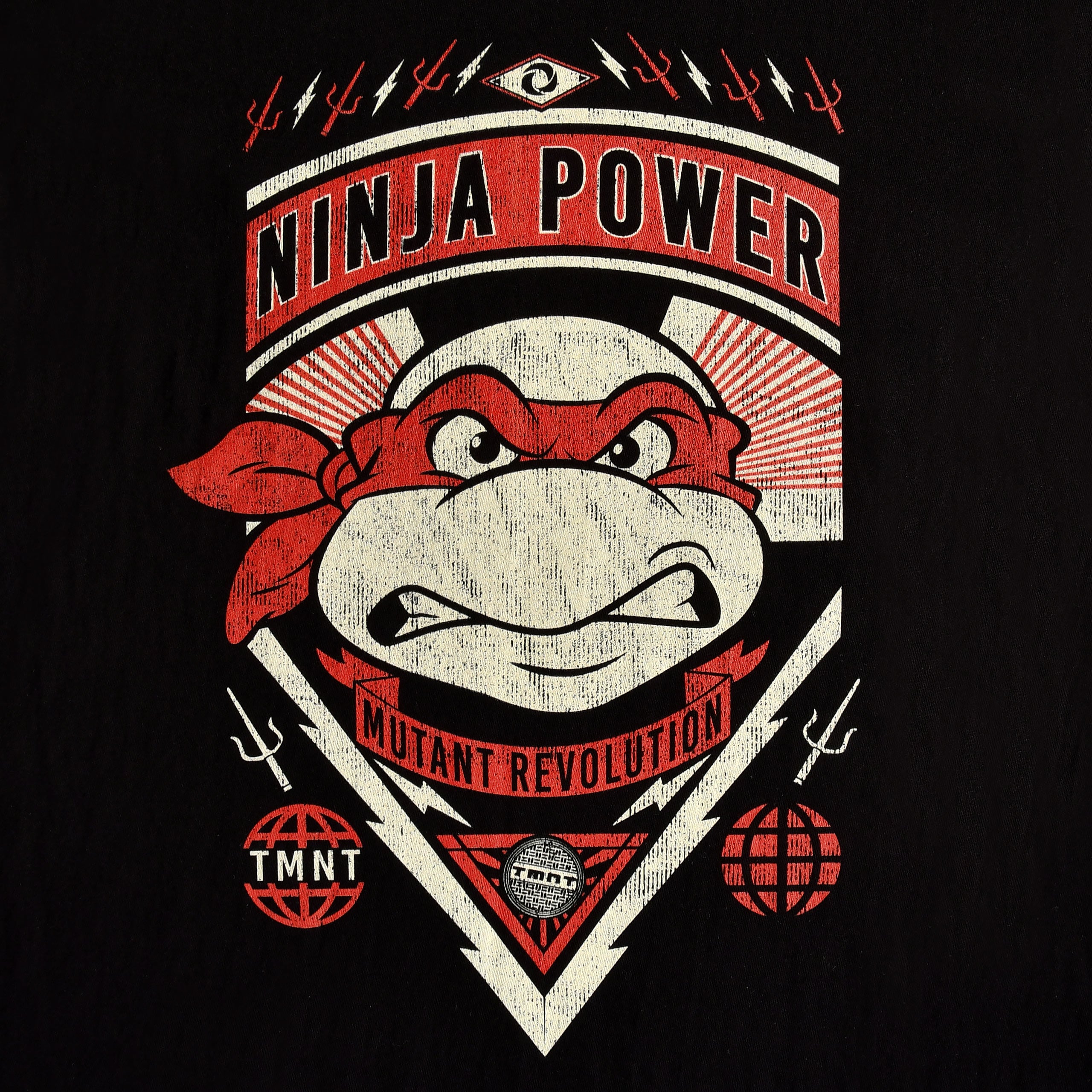 Imagen del producto Camiseta negra de Teenage Mutant Ninja Turtles - Ninja Power