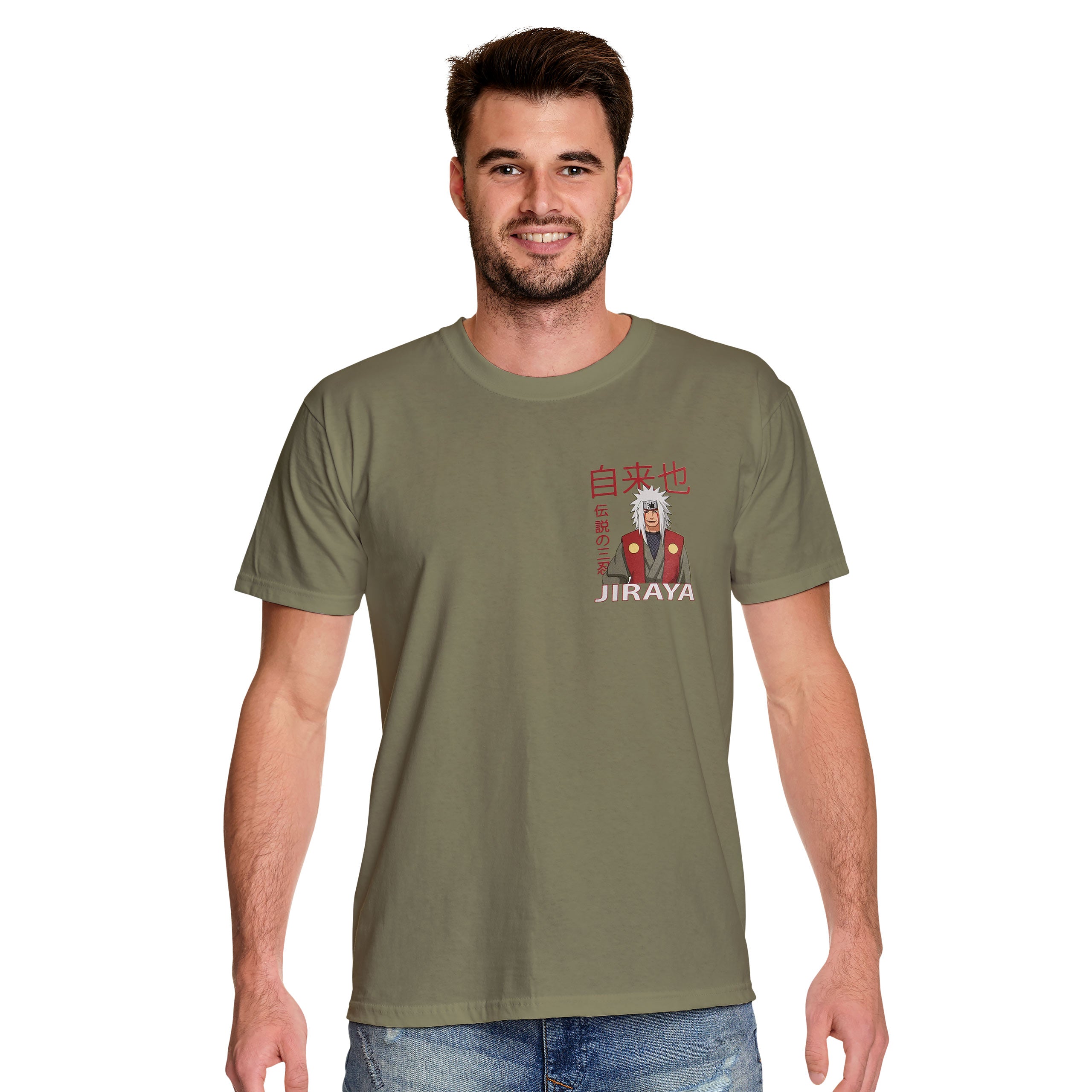 Imagen del producto Naruto - Camiseta Jiraya verde