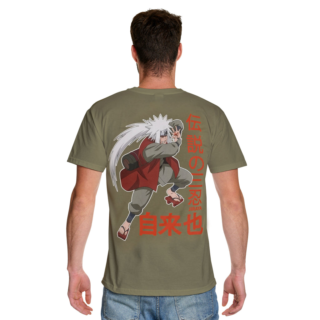 Imagen del producto Naruto - Camiseta Jiraya verde