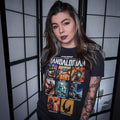 Imagen del producto Camiseta de personajes de The Mandalorian gris - Star Wars