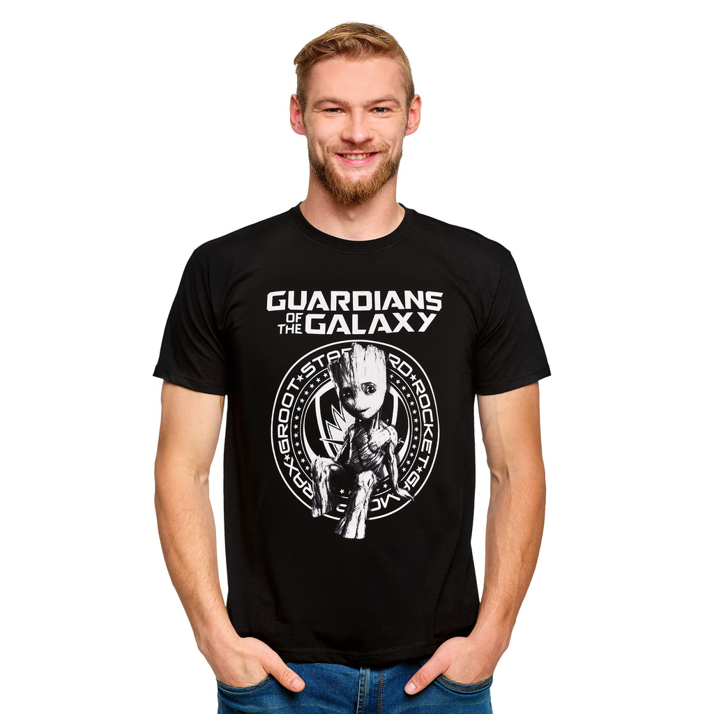 Imagen del producto Guardianes de la Galaxia - Camiseta Groot negra