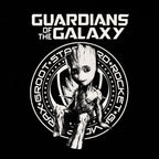 Imagen del producto Guardianes de la Galaxia - Camiseta Groot negra