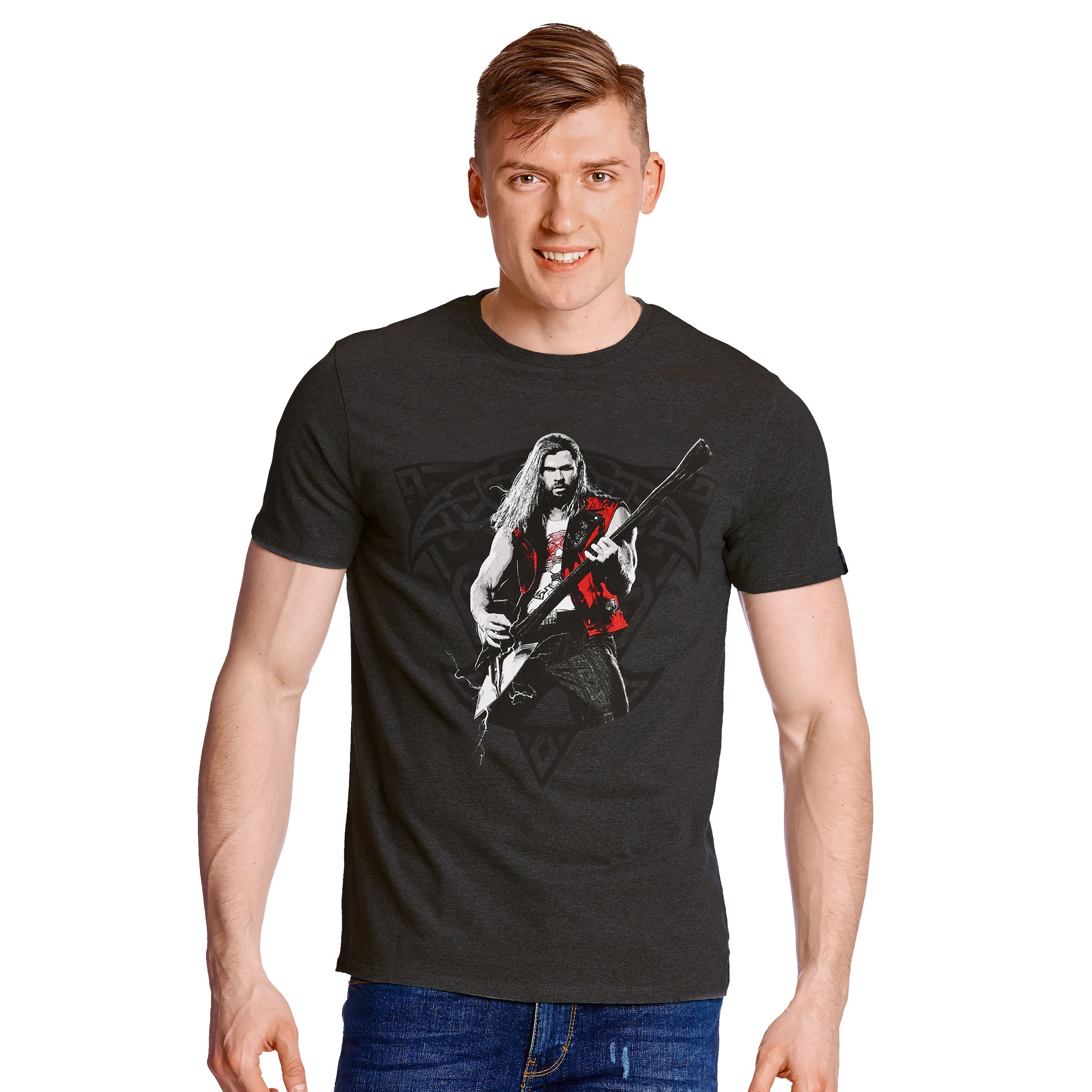 Imagen del producto Thor: Love and Thunder - Camiseta de personaje gris