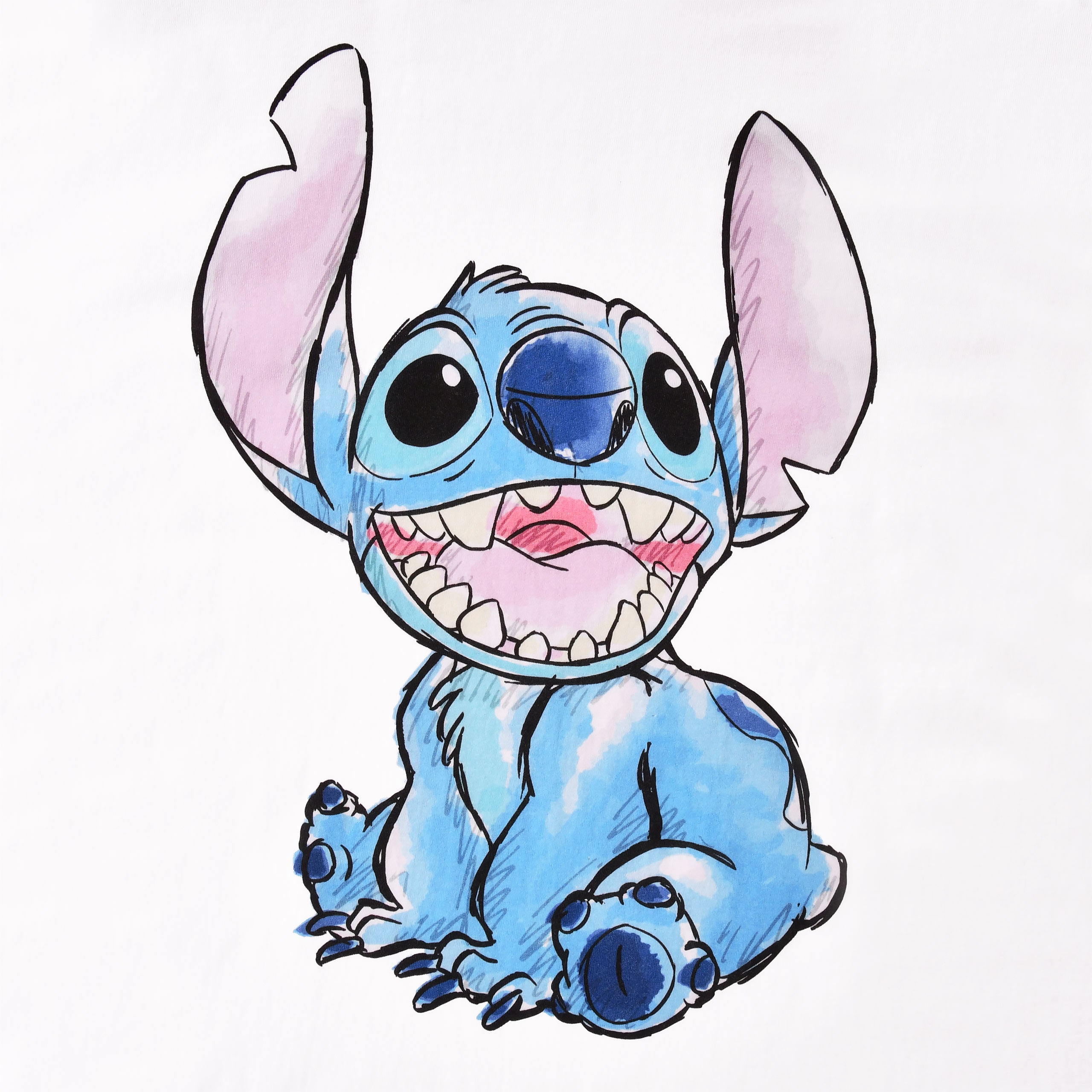 Imagen del producto Lilo & Stitch - Camiseta Stitch blanca