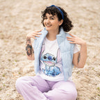 Imagen del producto Lilo & Stitch - Camiseta Stitch blanca