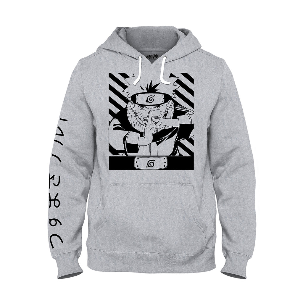 Imagen del producto Naruto Shippuden - Sudadera con capucha Uzumaki Naruto gris