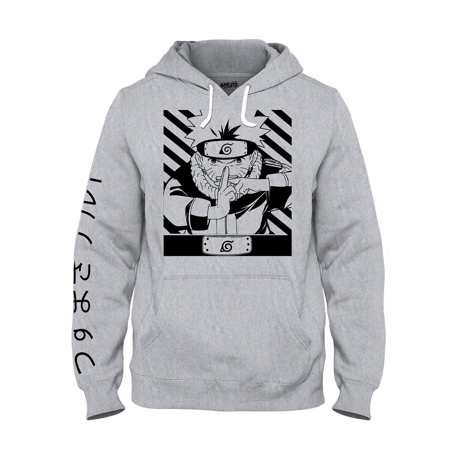 Imagen del producto Naruto Shippuden - Sudadera con capucha Uzumaki Naruto gris