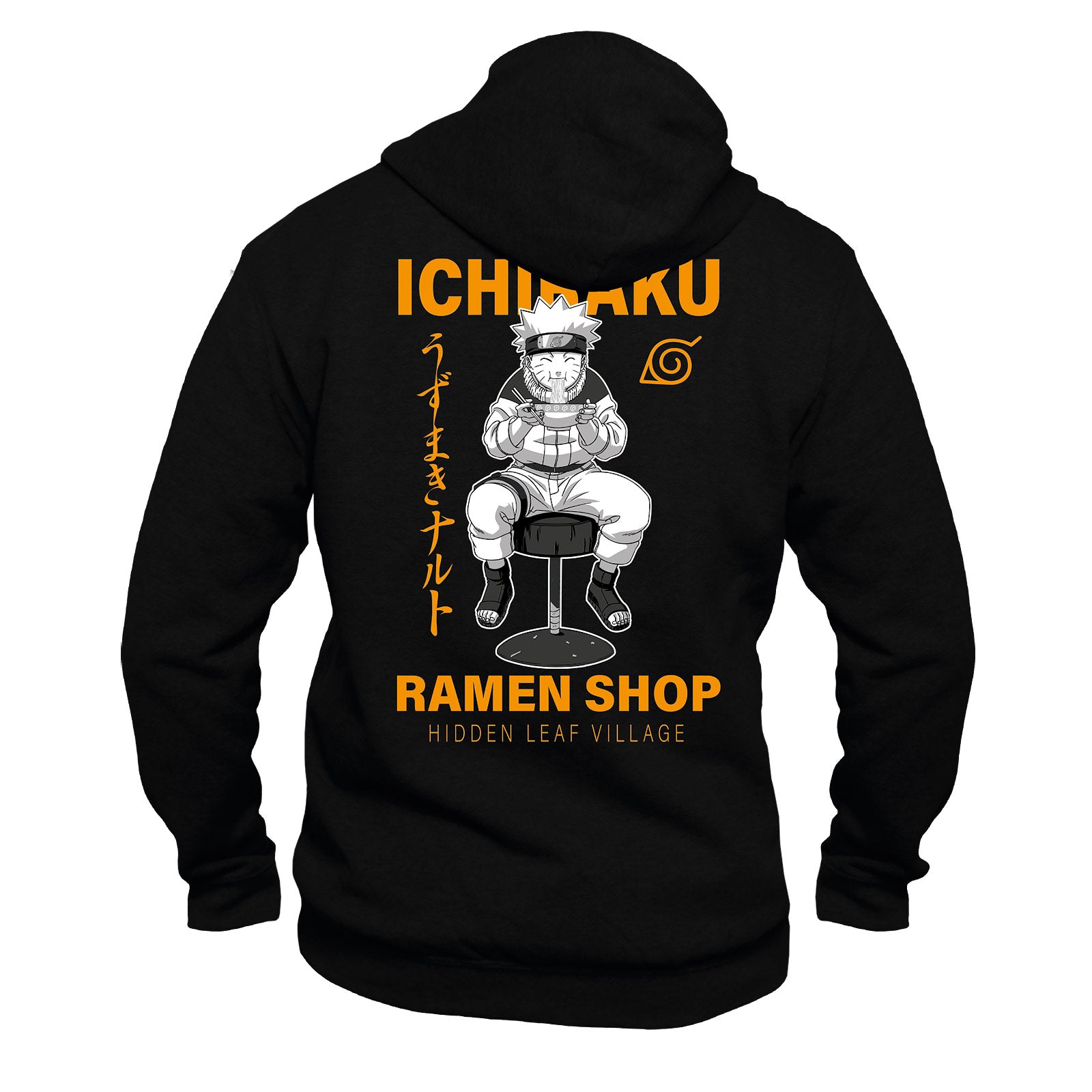 Imagen del producto Naruto - Chaqueta con capucha Ichiraku Ramen Shop negra