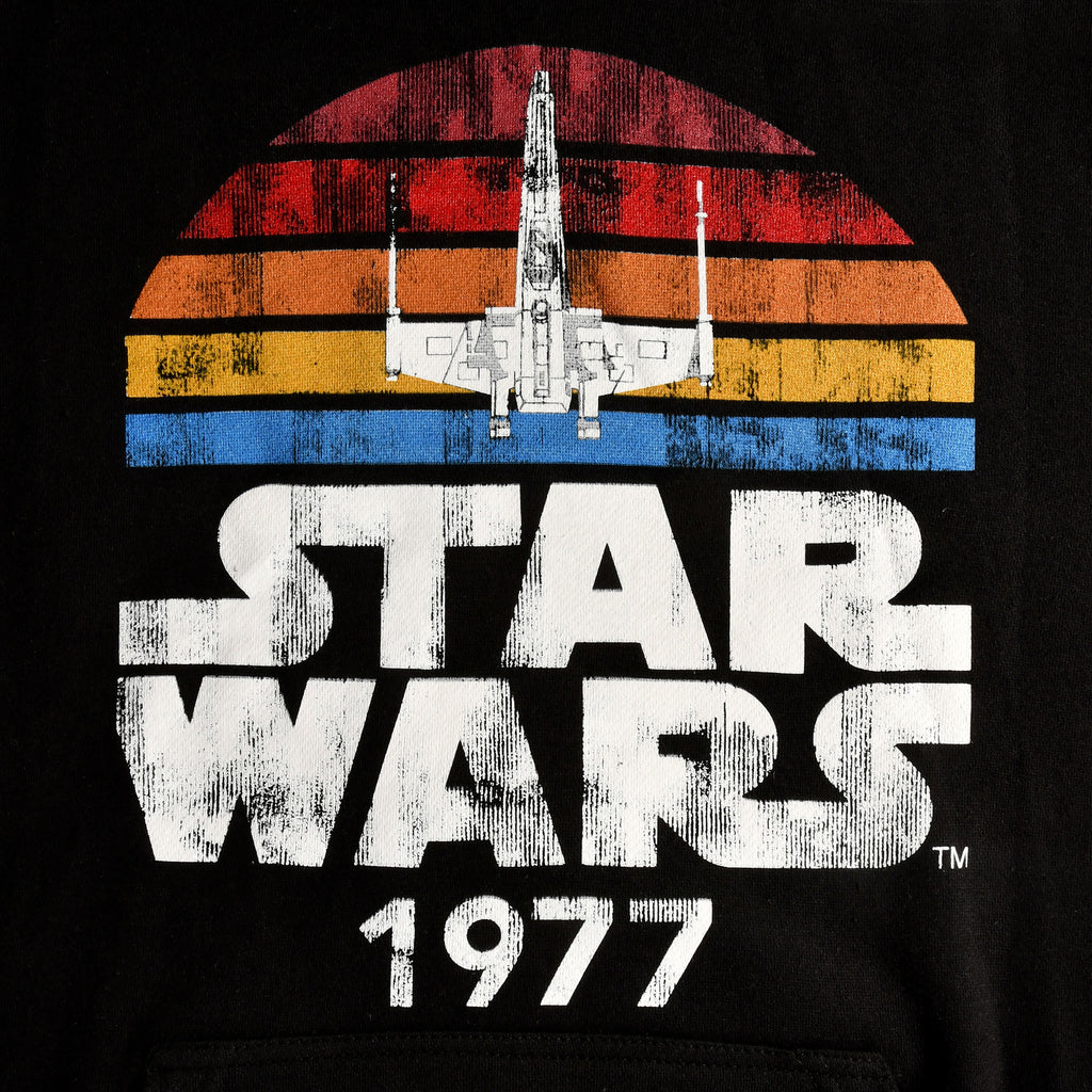 Imagen del producto Star Wars de 1977 Sudadera Retro Negra