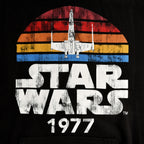 Imagen del producto Star Wars de 1977 Sudadera Retro Negra