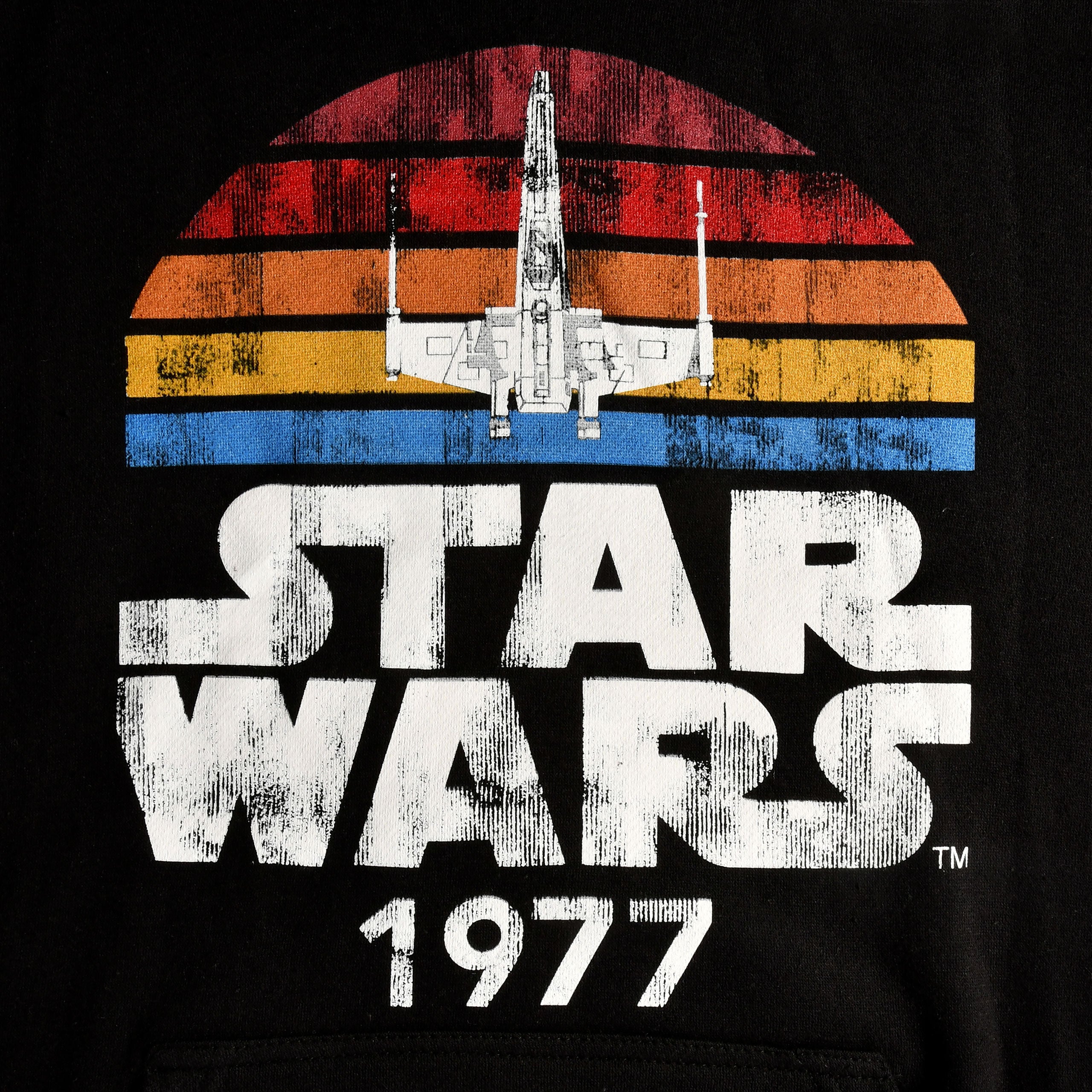 Imagen del producto Star Wars de 1977 Sudadera Retro Negra