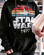 Imagen del producto Star Wars de 1977 Sudadera Retro Negra
