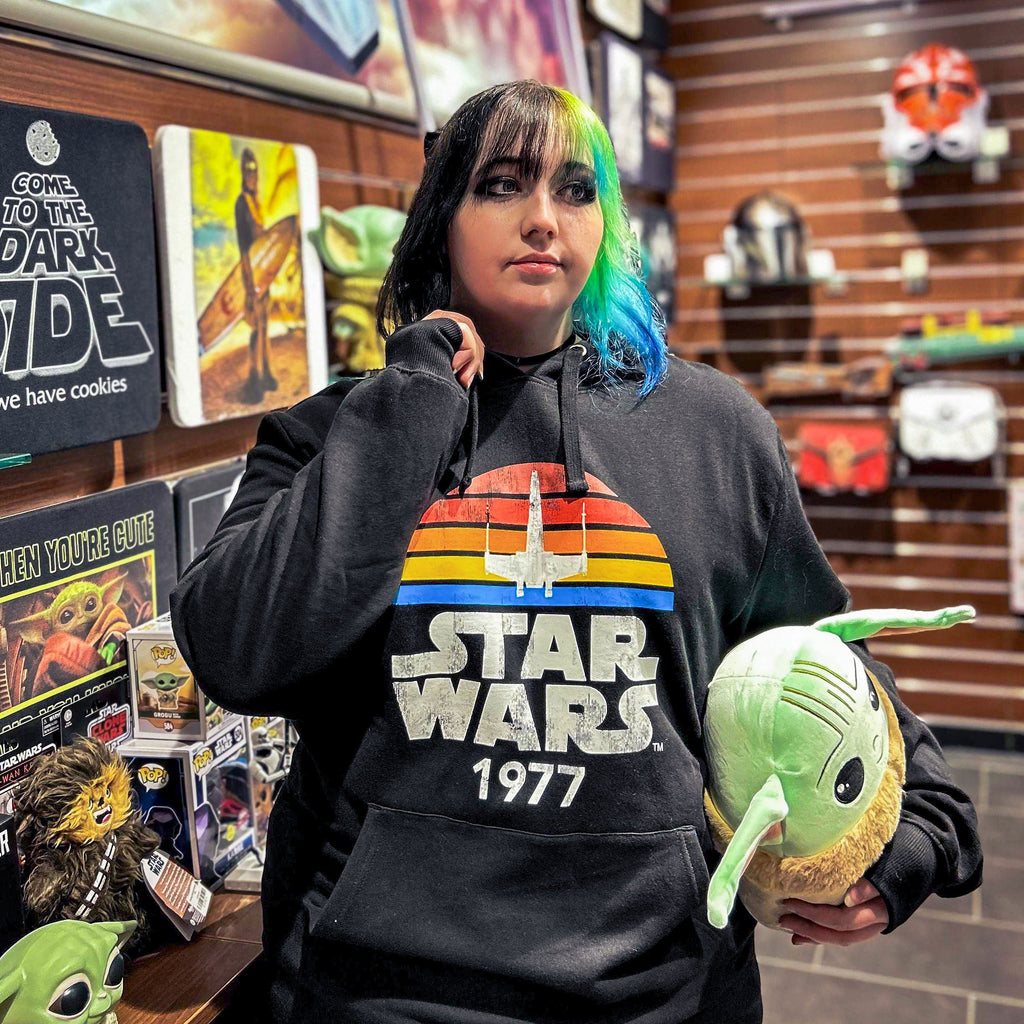 Imagen del producto Star Wars de 1977 Sudadera Retro Negra
