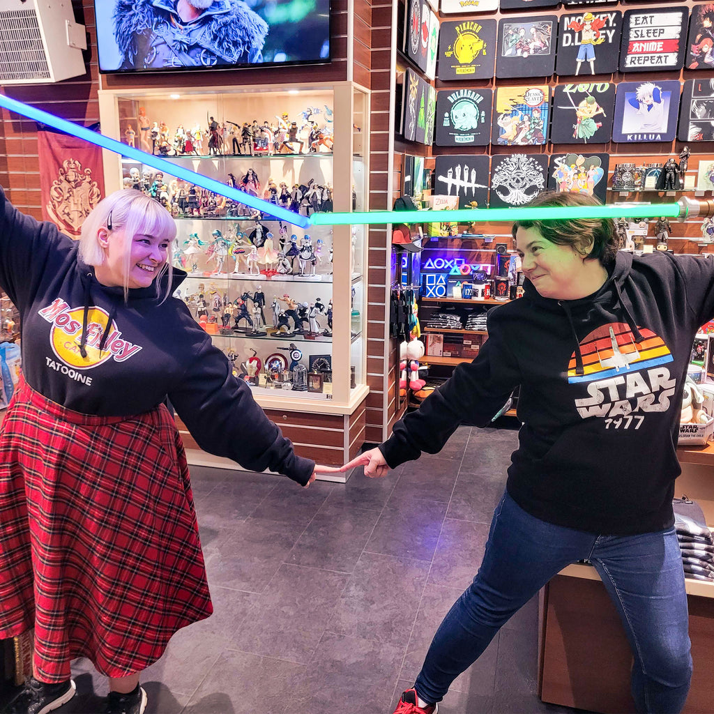 Imagen del producto Star Wars de 1977 Sudadera Retro Negra