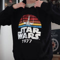 Imagen del producto Star Wars de 1977 Sudadera Retro Negra