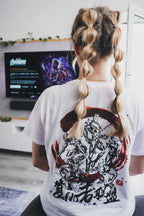 Imagen del producto Marvel - Camiseta estilo japonés del grupo blanco