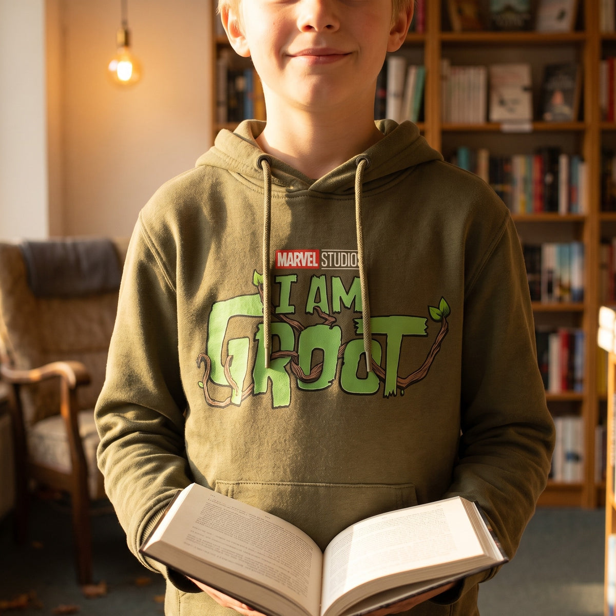 Imagen del producto Sudadera con capucha para niños Groot - Guardianes de la Galaxia