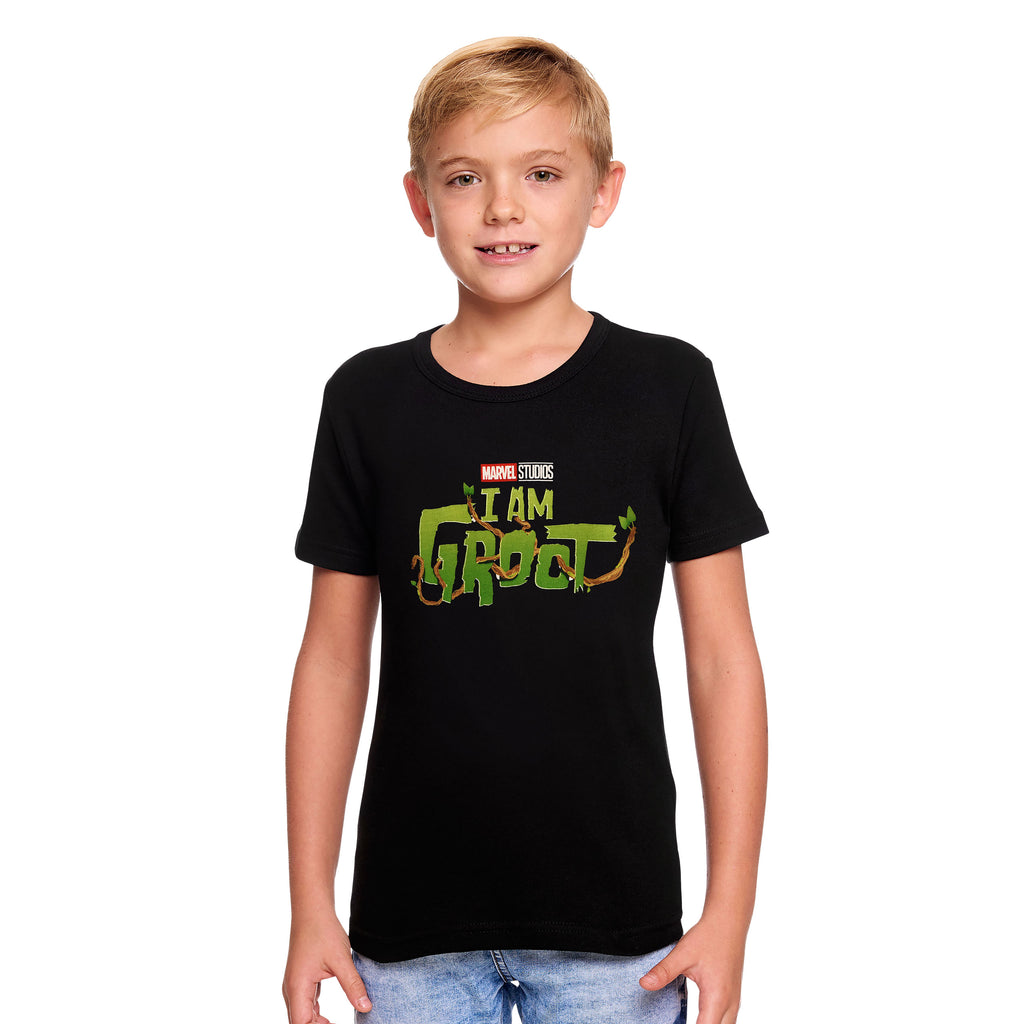 Imagen del producto Guardianes de la Galaxia - Camiseta I Am Groot para niños negra