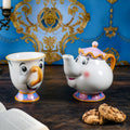 Imagen del producto La Bella y la Bestia - Set de té Madame Pottine y Tassilo